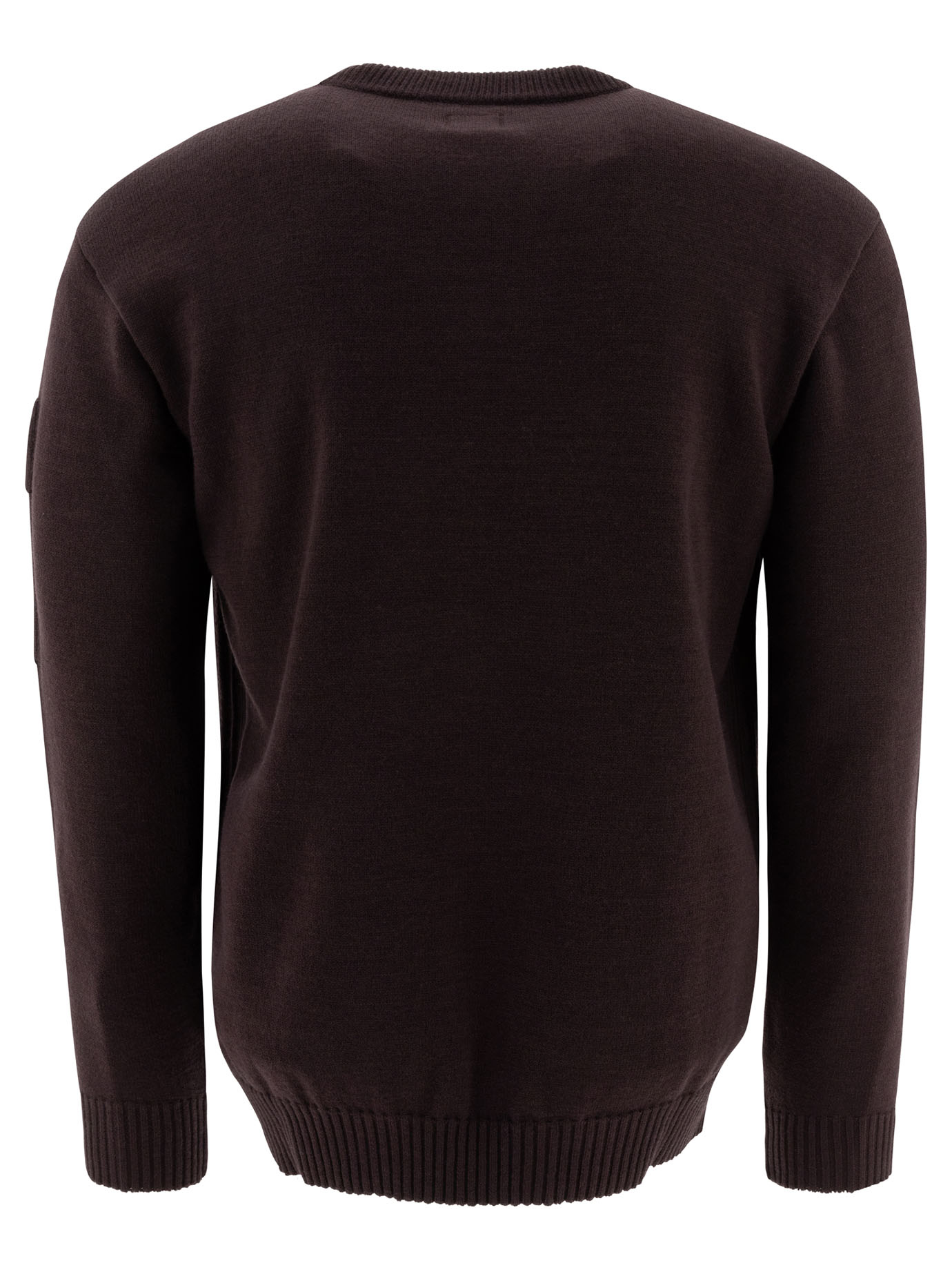 C.P. COMPANY Brown The Metropolis Series extrafine merino wool sweater